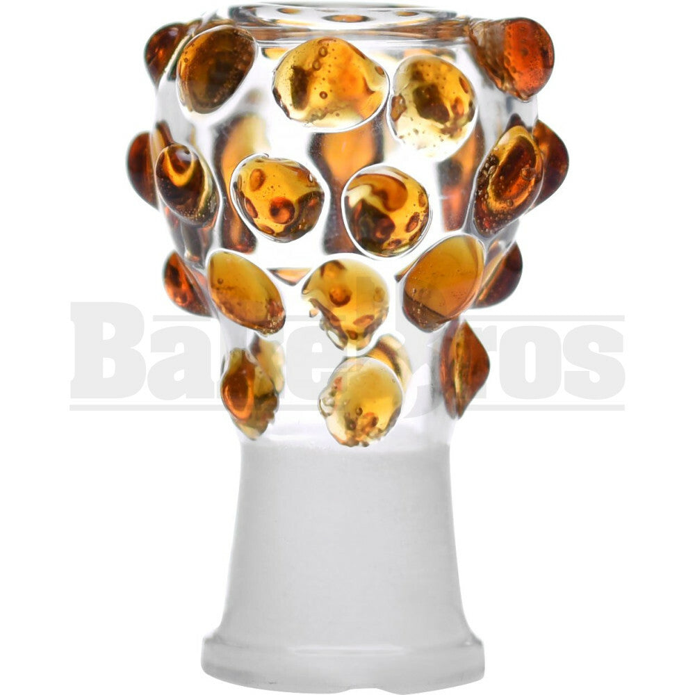 DOME VAPOR POLKA DOT HOLDER AMBER 18MM