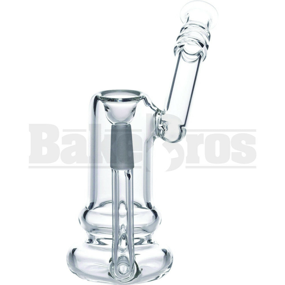 WP BELL HOUSING OIL INLINE PERC W/ SIDECAR 4" CLEAR MALE 10MM