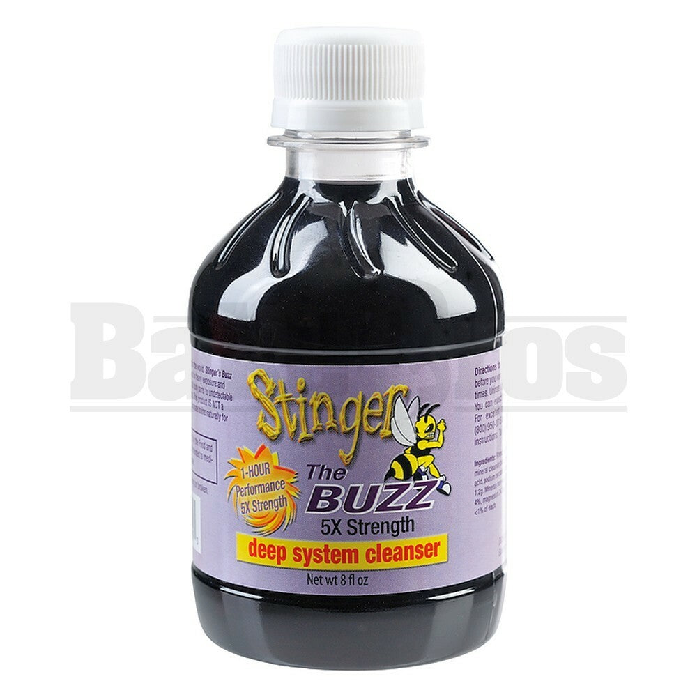 STINGER DETOX THE BUZZ 5X STRENGTH GRAPE 8 FL OZ