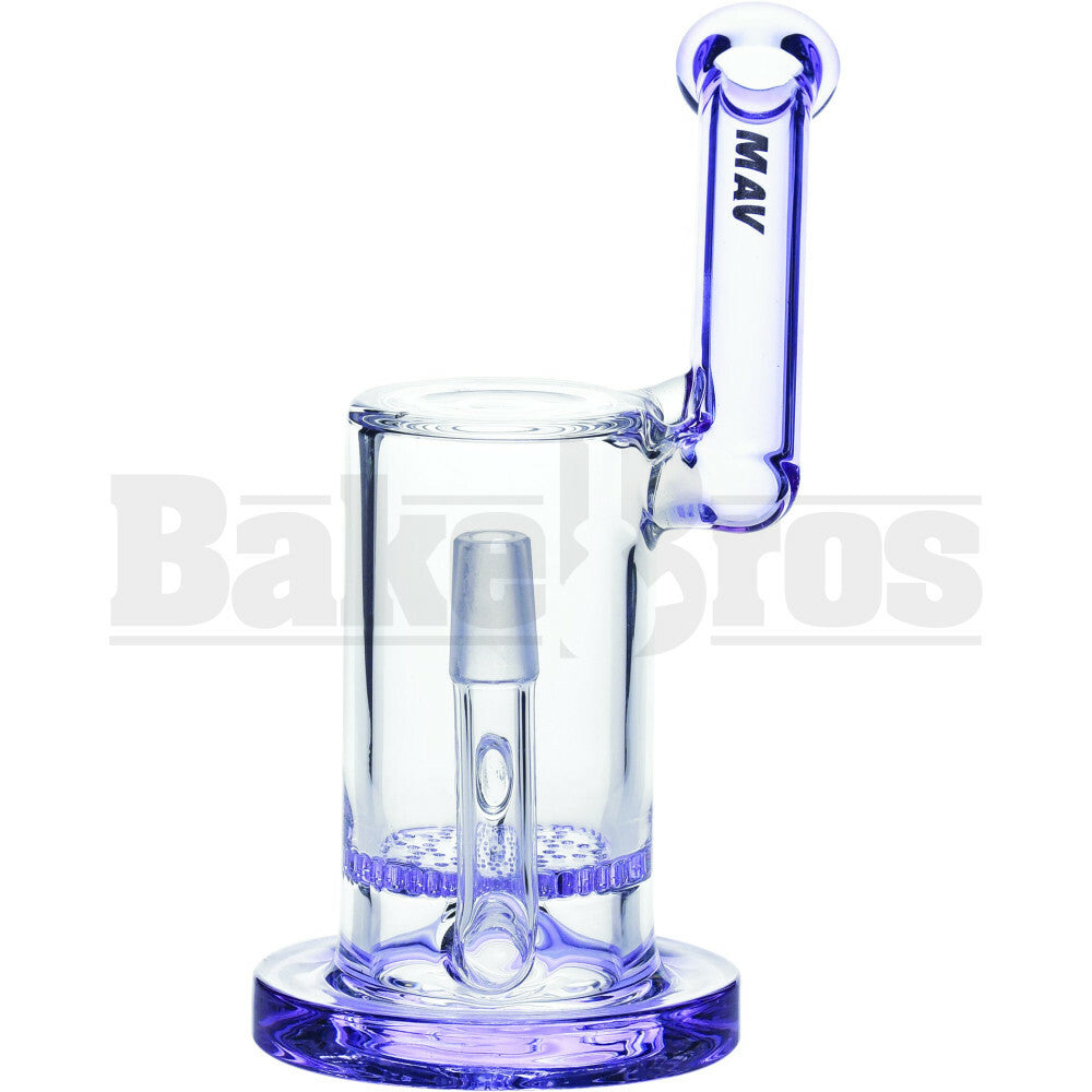 MAVERICK WP HONEYCOMB PERC SIDECAR MOUTH 7" TINTED BLUE MALE 14MM