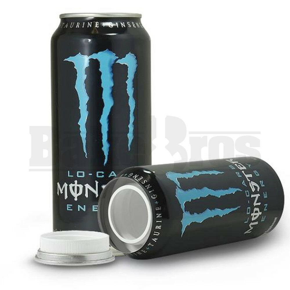 STASH SAFE CAN MONSTER ENERGY DRINK BLUE 16 FL OZ