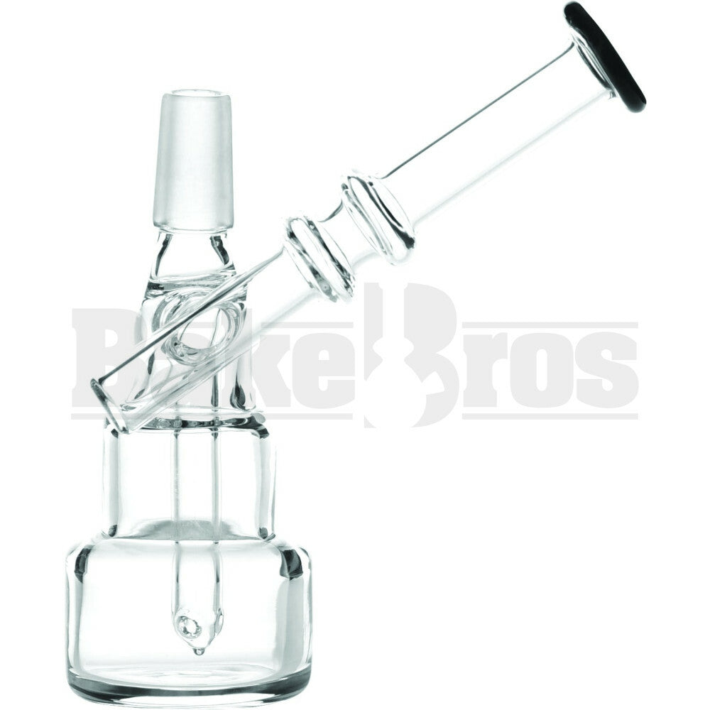 WP DIFFUSED PERC MINI LAYER CAKE SIDECAR MOUTH 4" CLEAR MALE 14MM