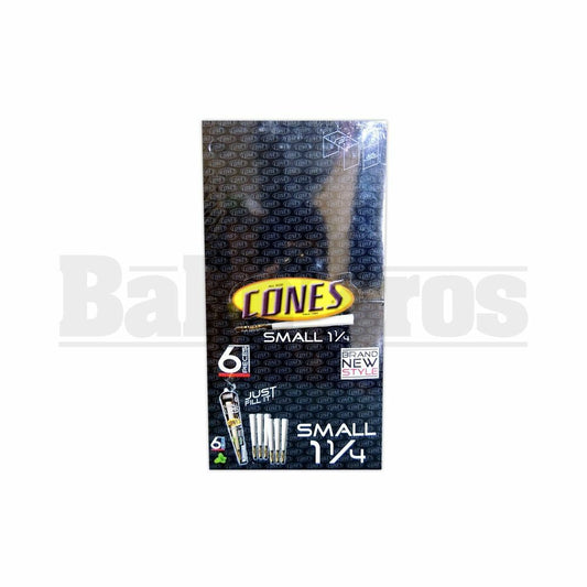 CONES ROLLING PAPERS SMALL 1 1/4 UNFLAVORED Pack of 6