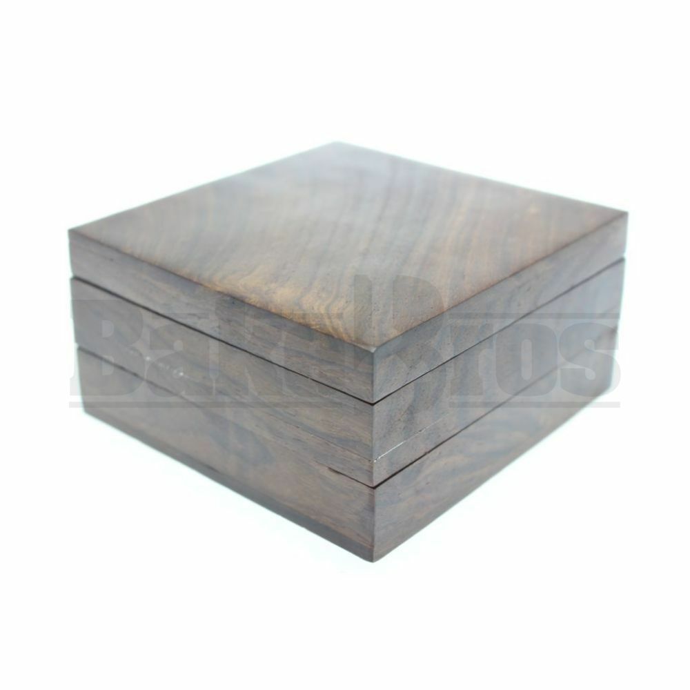 WOODEN POLLEN BOX WOOD DESIGN 6" x 6" x 3"