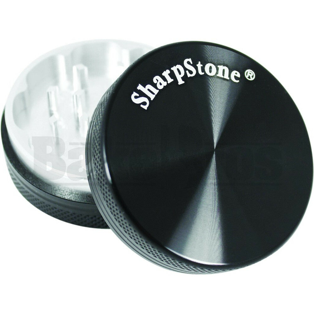 SHARPSTONE GRINDER HARD TOP 2 PIECE 1.5" BLACK Pack of 1