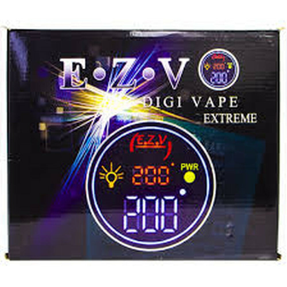 EASY VAPE VAPORIZER E-Z-V DIGI VAPE EXTREME DRY HERB BLACK