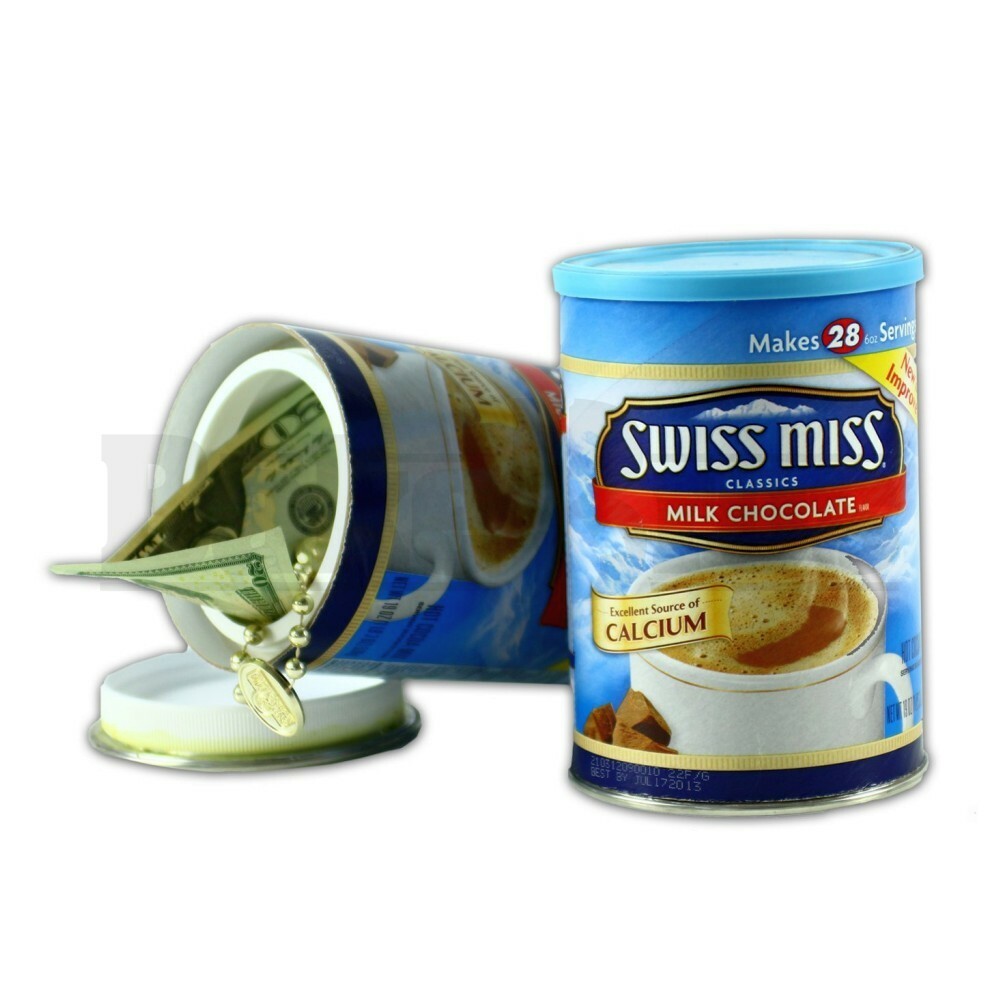 STASH SAFE CAN KITCHEN SWISS MISS CHOCOLATE DRINK MIX HOT COCO 58 OZ