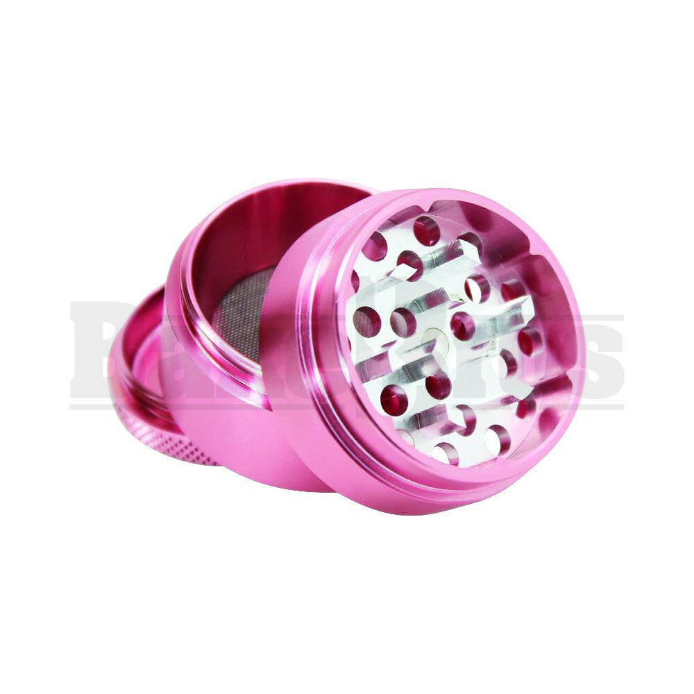 SHARPSTONE HARD TOP GRINDER 4 PIECE 1.5" PINK Pack of 1