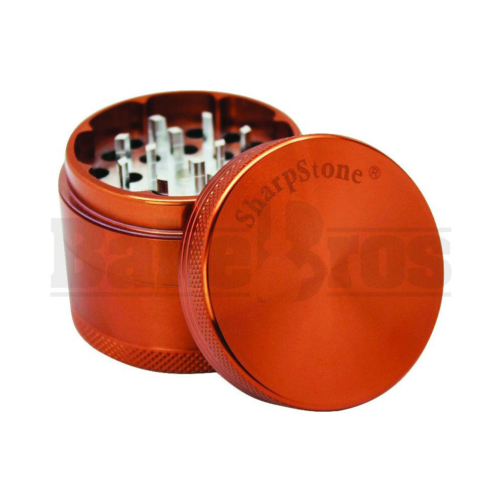 SHARPSTONE HARD TOP GRINDER 4 PIECE 2.2" BROWN Pack of 1