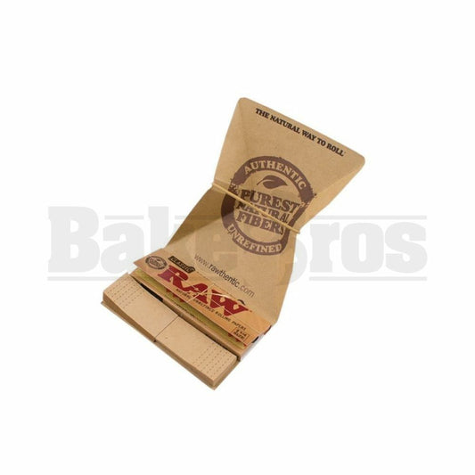 RAW ROLLING PAPERS CLASSIC 1 1/4 SIZE 50 LEAVES ARTESANO UNFLAVORED Pack of 1