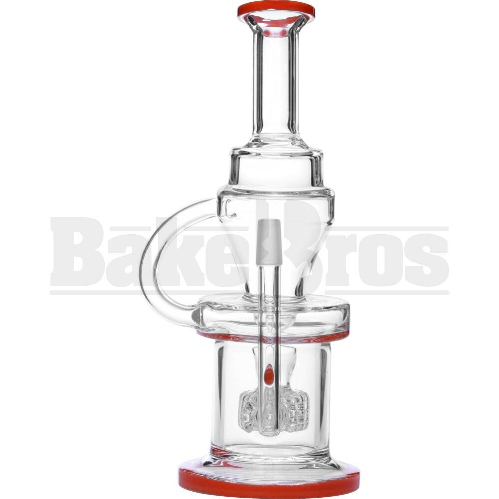 WP MICROSCOPE KLEIN RECYCLER STEREO MATRIX PERC 11" CRAYON ORANGE MALE 14MM