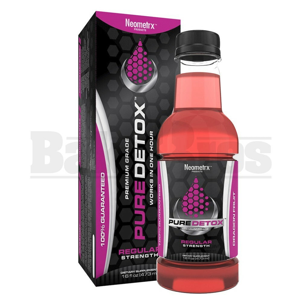 NEOMETRX PURE DETOX CLEANSER REGULAR STRENGTH DRAGON FRUIT 20 FL OZ