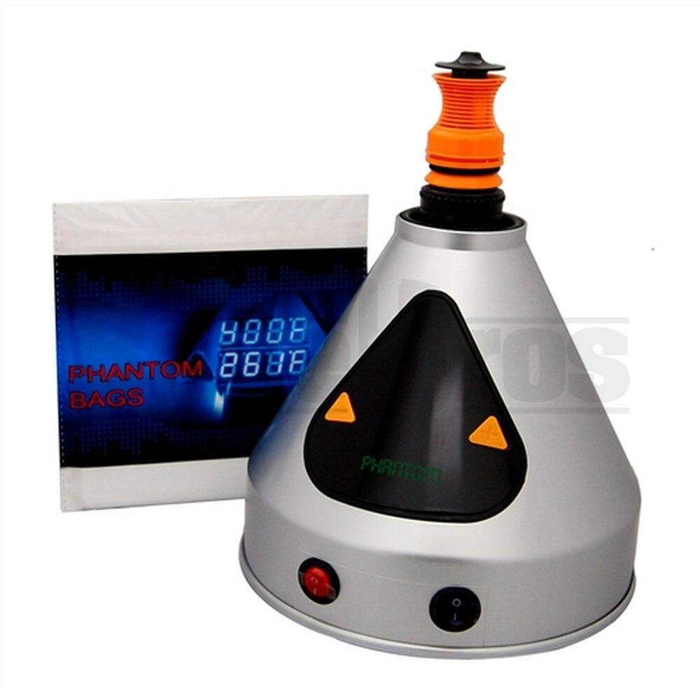 PHANTOM DIGITAL VAPORIZER AROMATHERAPY DRY HERB BLACK