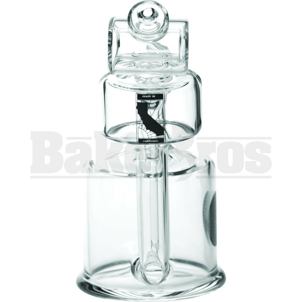 MAVERICK WP CYLINDER BODY W/ RECYCLER BARREL MOUTHPIECE 7" CLEAR MALE 14MM