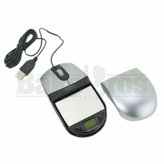 PROSCALE AND ELECTRONIC DIGITAL SCALE SAFE MOUSE DESIGN 0.1g 500g SILVER