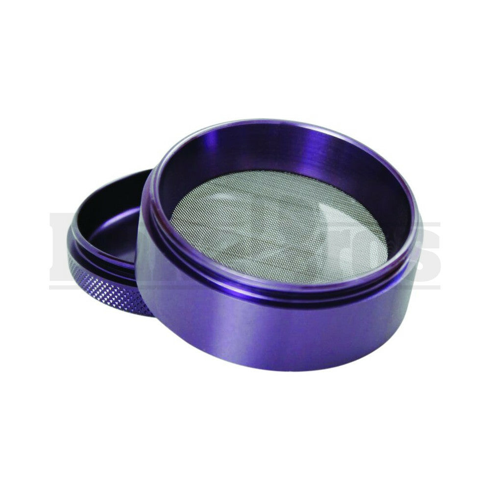 SHARPSTONE CLEAR TOP GRINDER 4 PIECE 2.2" PURPLE Pack of 1