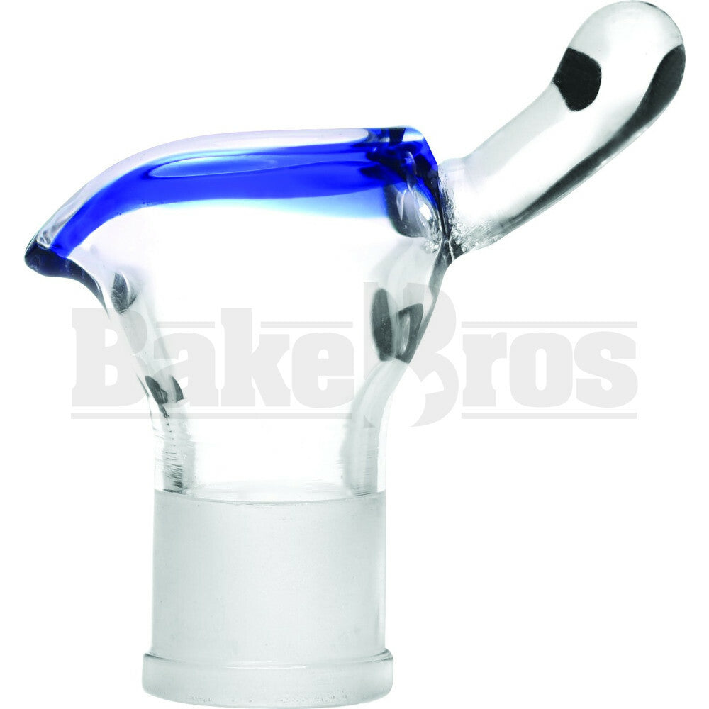 DOME VAPOR PITCHER WITH HANDLE BLUE 18MM