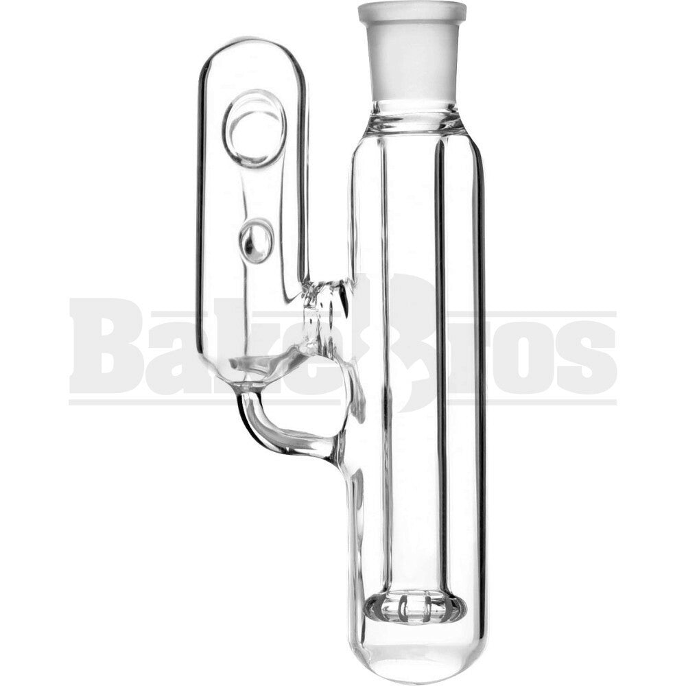 MAVERICK ASHCATCHER 2 CHAMBER WITH SHOWERHEAD CURVE BOTTOM CLEAR MALE 14MM