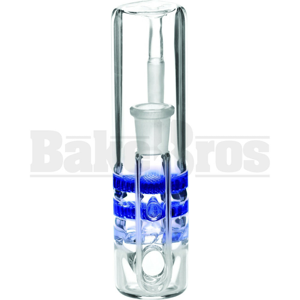 ASHCATCHER 2X HONEYCOMB & TURBINE PERC S CONFIG BLUE MALE 14MM