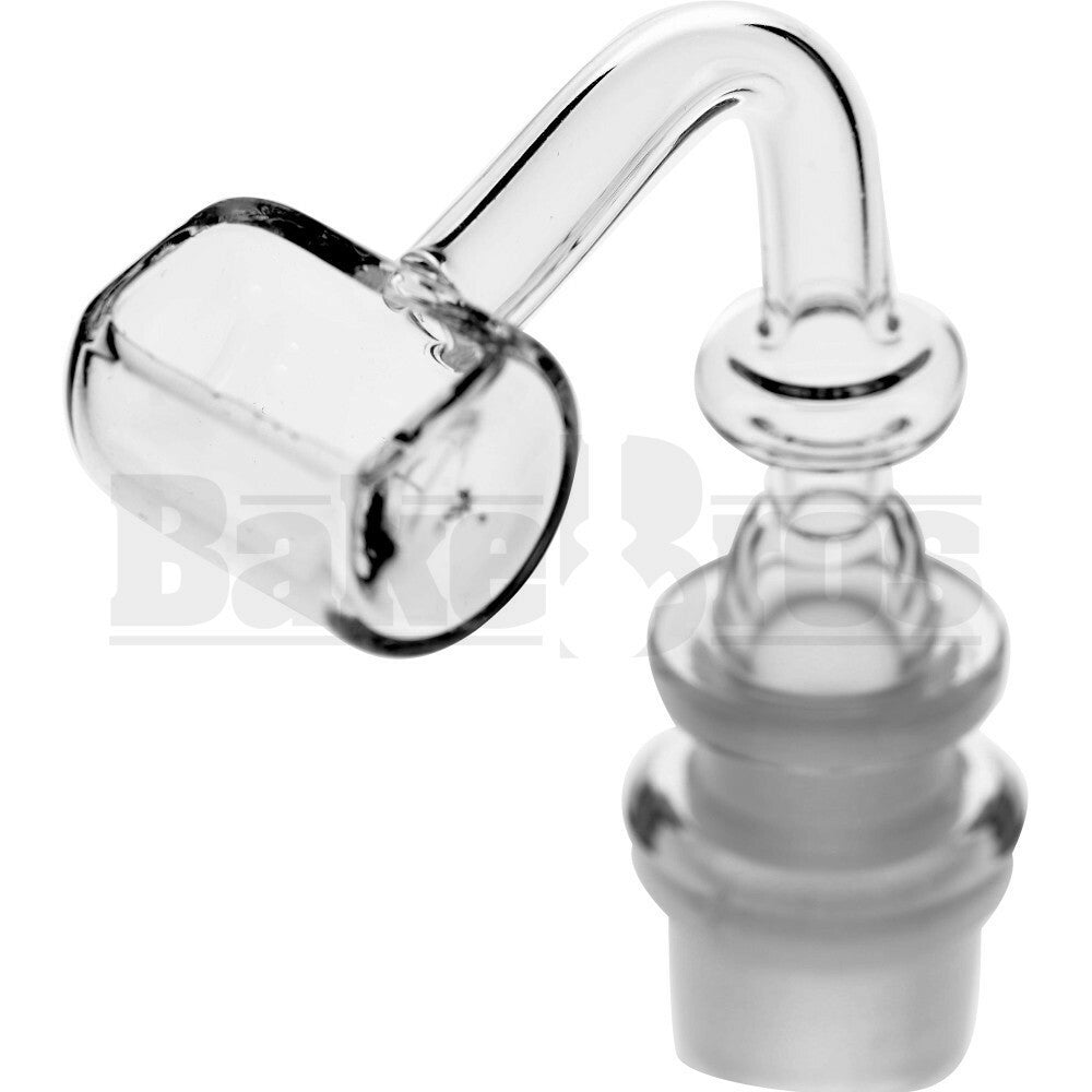 10MM DOMELESS NAIL BULLDOZER TROUGH HONEYPOT QUARTZ CLEAR MALE