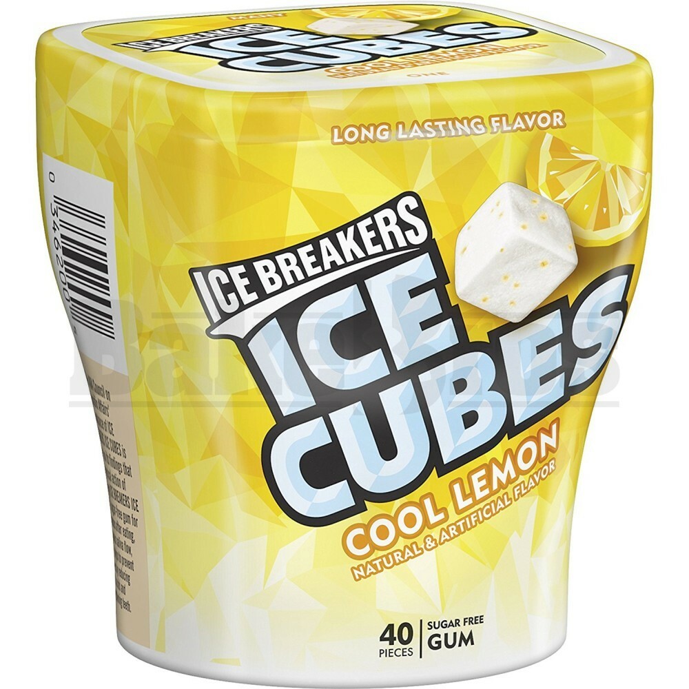 ICEBREAKERS STASH DIVERSION SECRET COMPARTMENT COOL LEMON 40 PCS