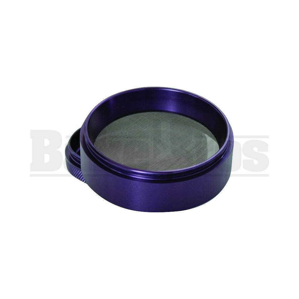 SHARPSTONE CLEAR TOP GRINDER 4 PIECE 2.5" PURPLE Pack of 1