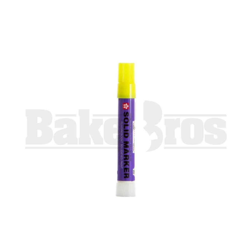 SAKURA SOLID MARKER FLUORESCENT YELLOW Pack of 1