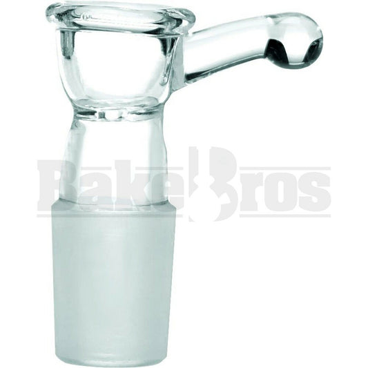 SLIDER BOWL GLASS SCREEN BULBOUS LONG HANDLE CLEAR 18MM