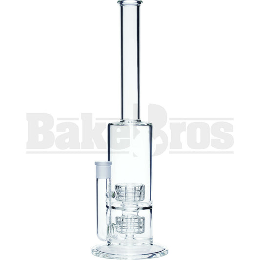 WP GRID 90* JOINT STR 10" CLEAR MALE 18MM