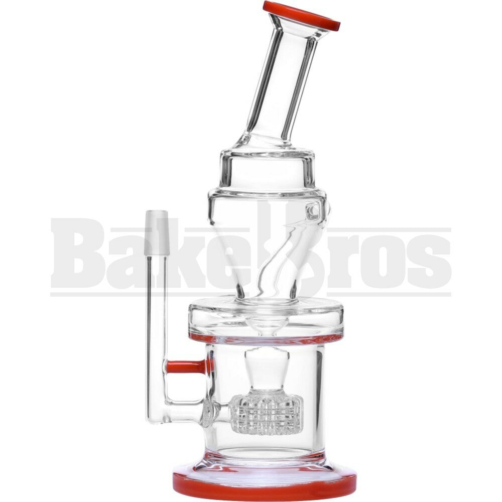 WP MICROSCOPE KLEIN RECYCLER STEREO MATRIX PERC 11" CRAYON ORANGE MALE 14MM