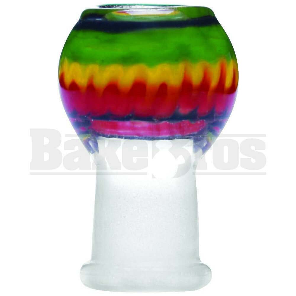 DOME HEAVY GLASS RASTA RASTA 18MM