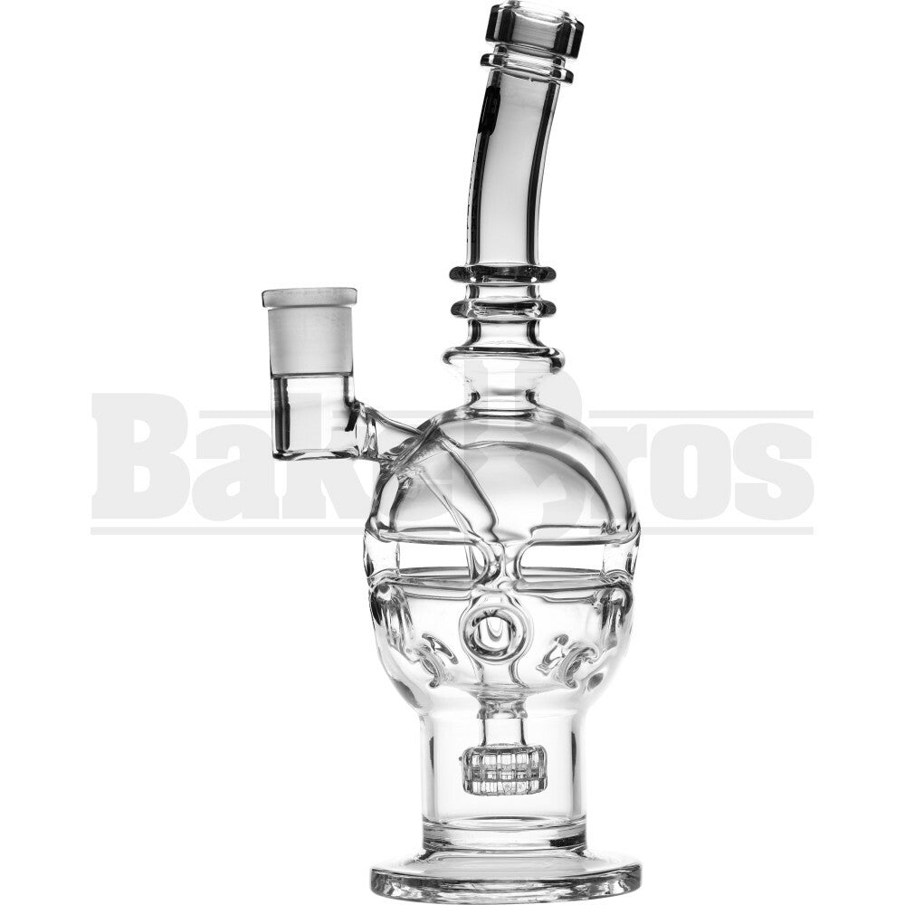 OG ORIGINAL GLASS WP FABERGE EGG W/ STEREO MATRIX PERC 10" CLEAR MALE 18MM