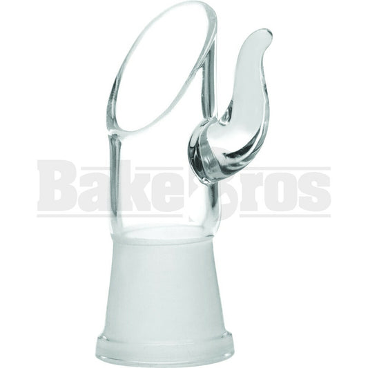 DOME 45* CUT BULLHORN HANDLE CLEAR 18MM