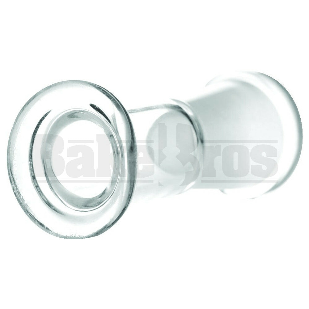 DOME FLARED MOUTH 1" TALL 0.5" DIAM CLEAR 10MM