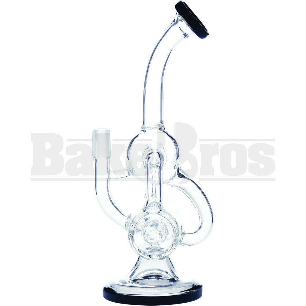 WP BARREL CHAMBER HAMMER PERC W/ RECYCLER 9" BLACK MALE 14MM