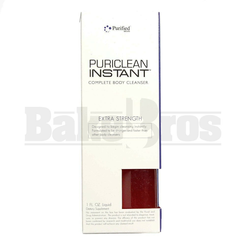 PURIFIED PURICLEAN INSTANT BODY TOXIN EXTRA STRENGTH RED 1 FL OZ