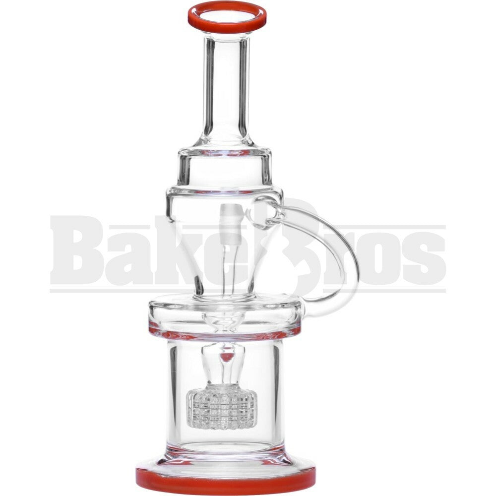 WP MICROSCOPE KLEIN RECYCLER STEREO MATRIX PERC 11" CRAYON ORANGE MALE 14MM