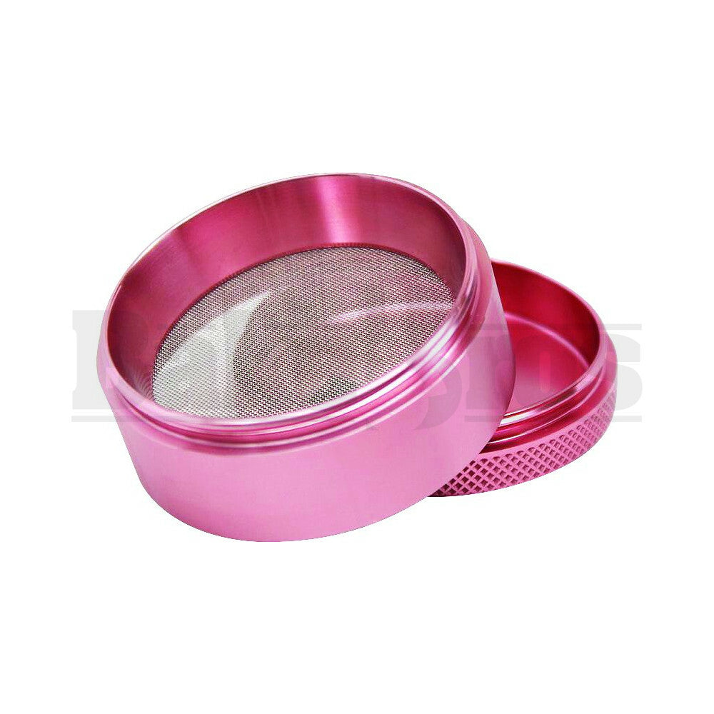 SHARPSTONE HARD TOP GRINDER 4 PIECE 2.2" PINK Pack of 1