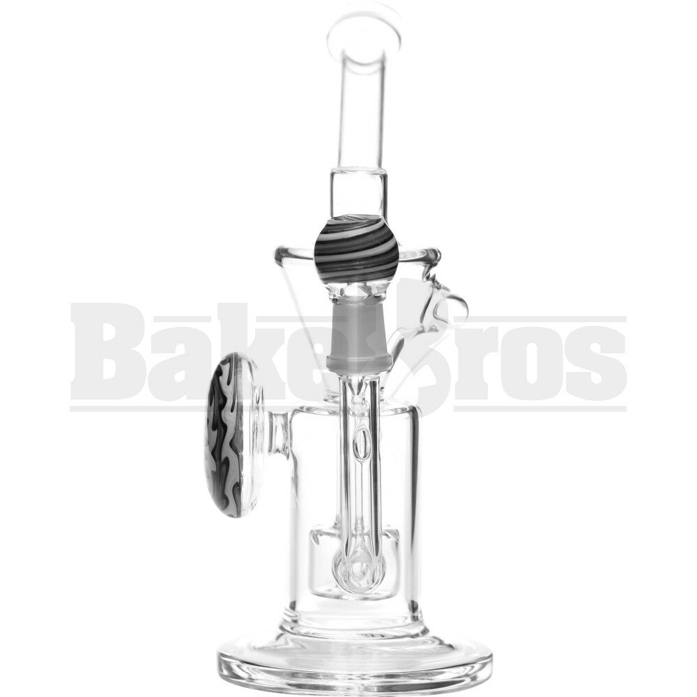 WP SHOWERHEAD PERC KLEIN RECYCLER GRIP DISK 8" GREEN WHITE MALE 14MM