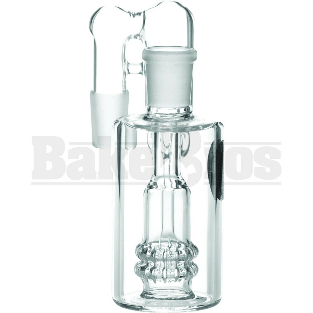 MAVERICK ASHCATCHER ATOMIC WITH RECYCLER 90* JOINT CLEAR MALE 18MM