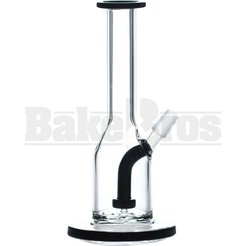 WP SLEEK BEAKER W/ SHOWERHEAD PERC 7" BLACK MALE 14MM