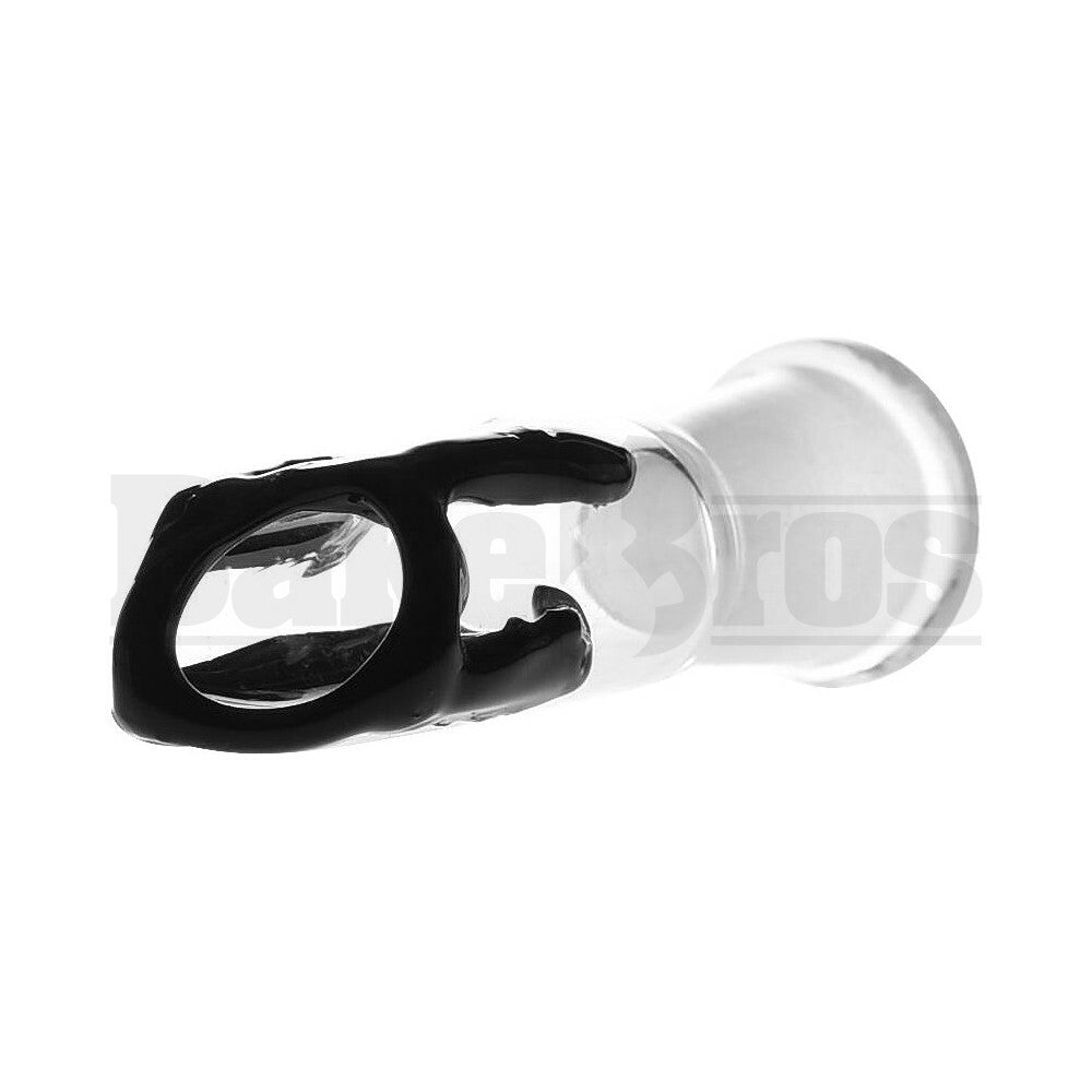 DOME 45* CUT SLIME DRIP BLACK 10MM