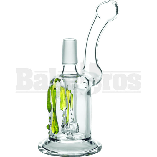 WP SHOWERHEAD PERC CYLINDER BODY 7" SLIME GREEN MALE 18MM