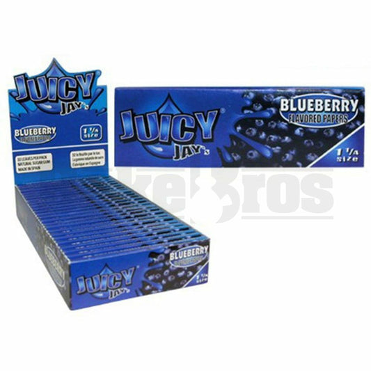 JUICY JAY'S FLAVORED PAPERS 32 LEAVES 1 1/4 BLUEBERRY Pack of 1