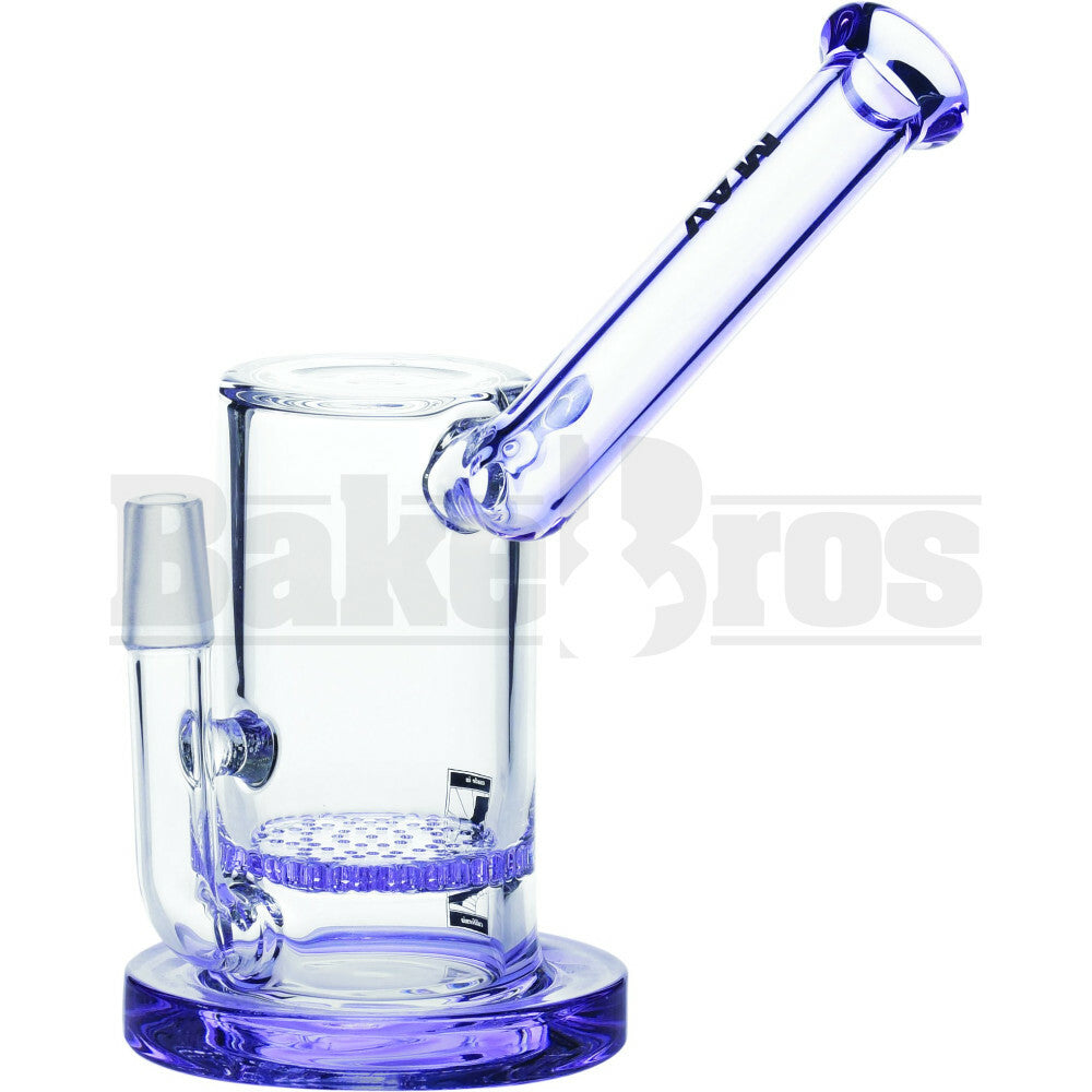 MAVERICK WP HONEYCOMB PERC SIDECAR MOUTH 7" TINTED BLUE MALE 14MM