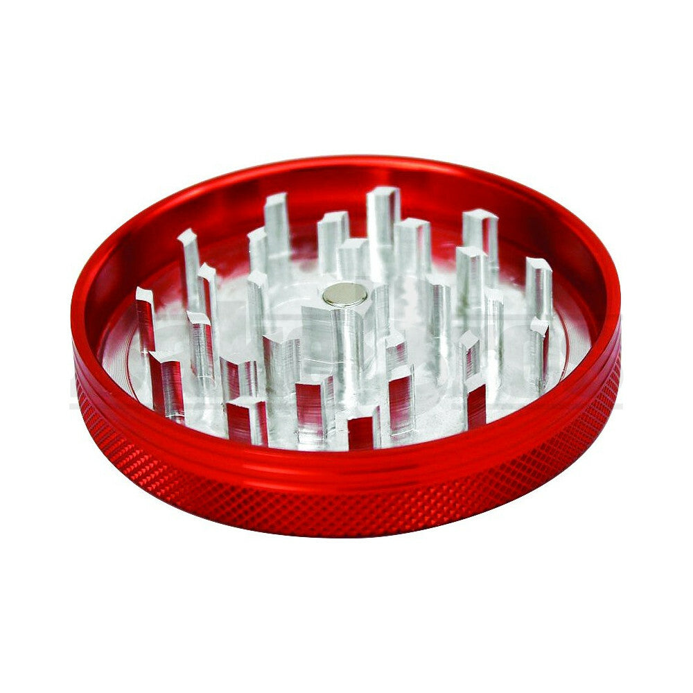 SHARPSTONE HARD TOP GRINDER 2 PIECE 2.5" RED Pack of 1