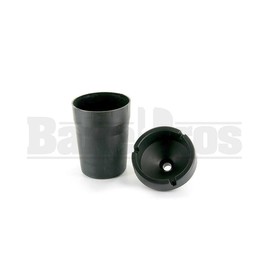 CUP HOLDER ASHTRAY JUMBO 4" x 5" BLACK