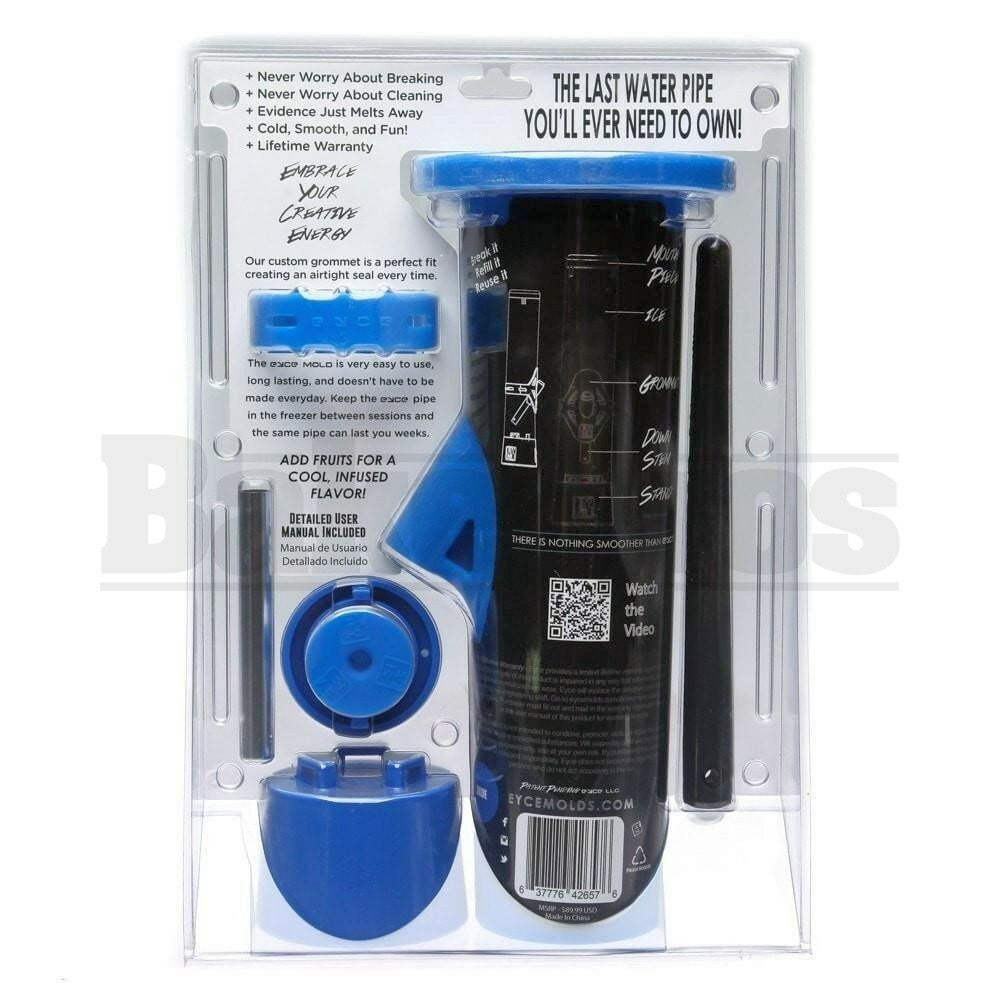 EYCE 2.0 REUSABLE WATER PIPE MOLD BLUE FEMALE 10MM