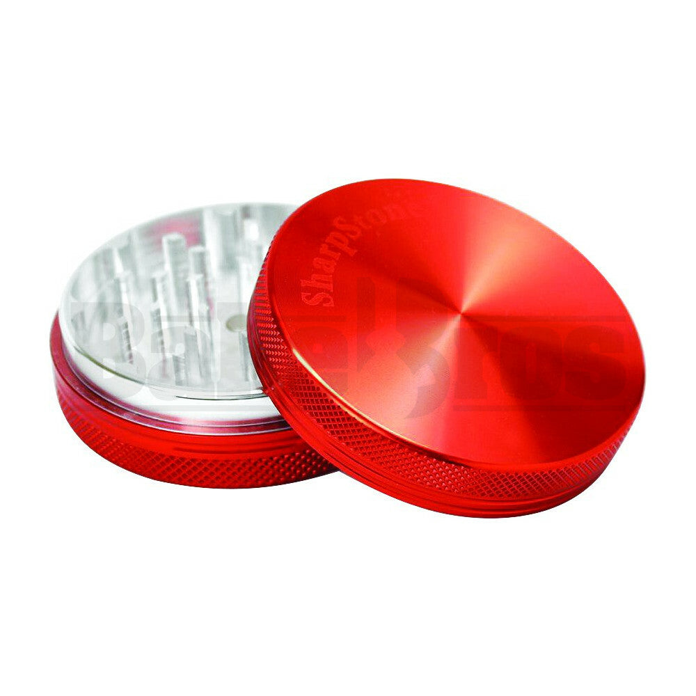 SHARPSTONE HARD TOP GRINDER 2 PIECE 2.5" RED Pack of 1