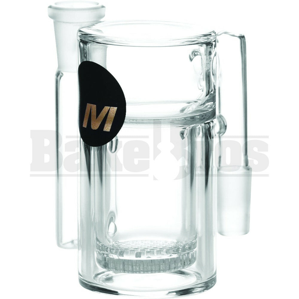 MAVERICK CYLINDER HONEYCOMB ASHCATCHER L CONFIG CLEAR MALE 14MM